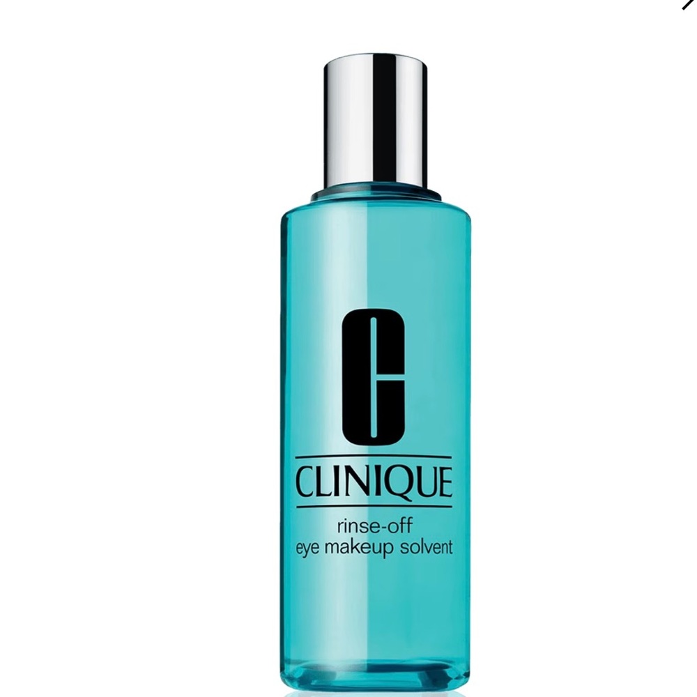 2 CLINIQUE Rinse Off Eye Makeup Solvent (Remover) 4.2 fl oz 8.4 fl oz Total NWT - Picture 3 of 4
